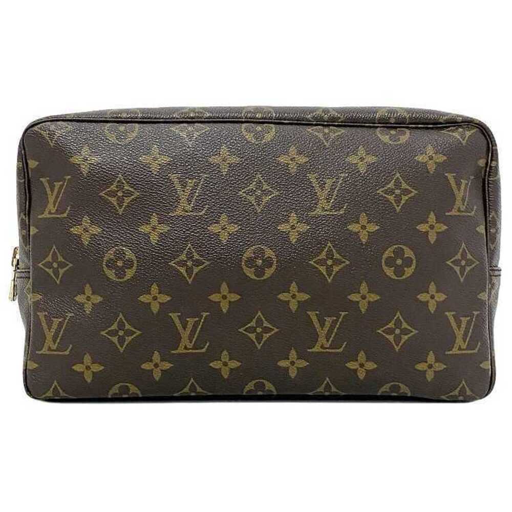 Louis Vuitton Clutch Trousse Toilette Brown Shoulder Bag Case Clutch Zipper LV